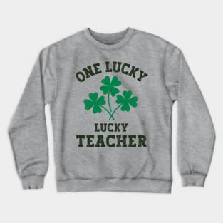 St Patricks Day teacher Crewneck Sweatshirt